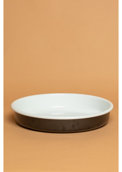 Velluto Nero Yuvarlak Emaye Siyah Fırın Tepsisi | Ebutay fiyatları