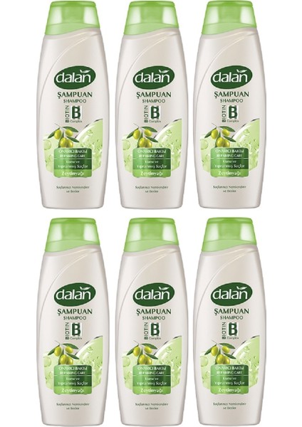 Şampuan Zeytinyağlı Bakım 450 ml x 6 Adet