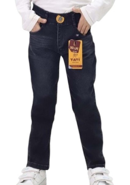419589 Erkek Kot Pantolon 9Y,10Y,11Y,12Y Erkek - Siyah - 10-11 Yaş