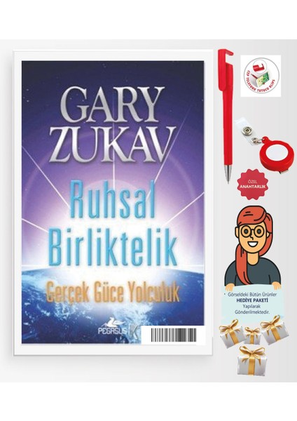 Maje Hediye+Gary Zukav(Mutlak Gücün Yolu+Ruhsal Birliktelik) 2 Kitap-Yeni-Bireysel Gelişim-Akaşa