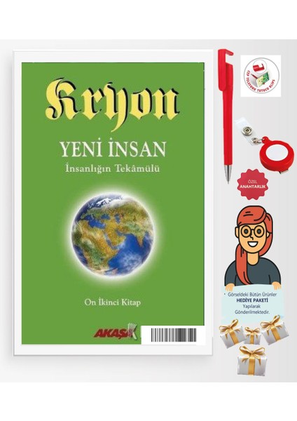 Maje Hediye+Kryon 12 - Yeni Insan Insanlığın Tekamülü(Kryon Lee Carroll)Bireysel Gelişim-Akaşa