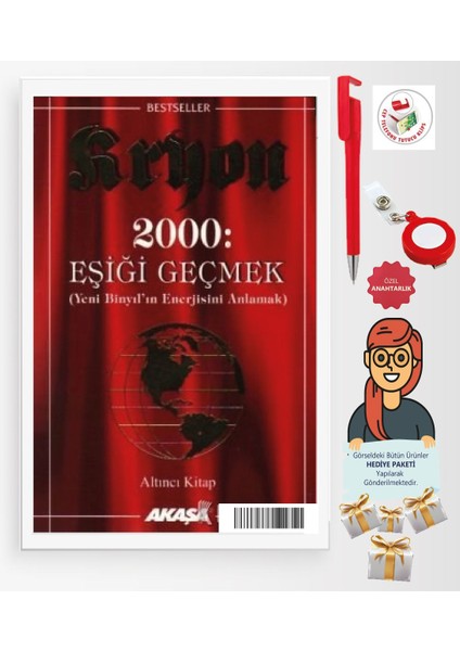 Maje Hediye+Kryon: 6, Kitap 2000: Eşiği Geçmek Yeni Binyıl’ın Enerjisini Anlamak(Lee Carroll)-Akaşa