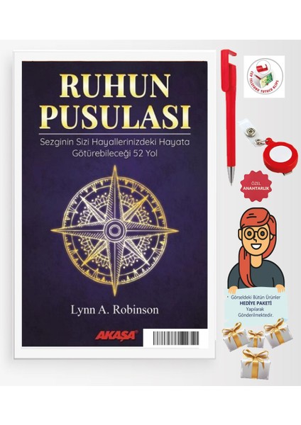 Maje Hediye+Ruhun Pusulası Sezginin Sizi Hayallerinizdeki 52 Yol(Lynn A, Robinson)-Akaşa Kitap
