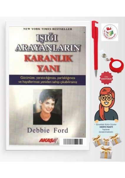 Maje Hediye+Işığı Arayanların Karanlık Yanı-Yeni Kitap-(Debbie Ford)- Akaşa-Bireysel Gelişim