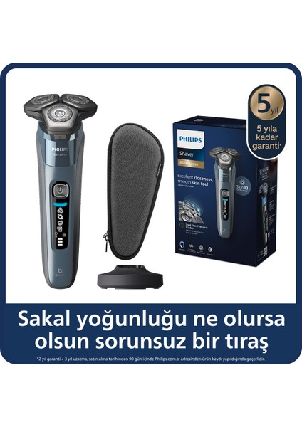8000 Serisi Tıraş Makinesi S8692/35,SINEKKAYDI Tıraş,skin Iq Teknolojisi,ıslak ve Kuru
