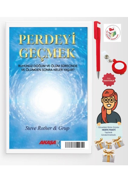 Maje Hediye+Perdeyi Geçmek-Ruhunuz Doğum ve Ölüm Sürecinde-(Steve Rother) -Yeni Kitap-Akaşa