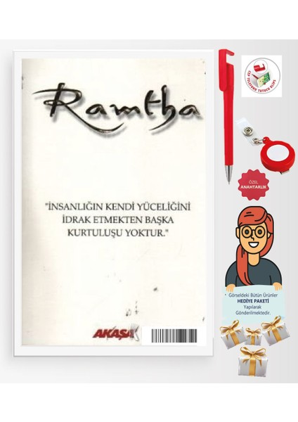 Maje Hediye+Ramtha Beyaz Kitap(Steven Lee Weinberg)-Bireysel Gelişim-Akaşa Kitap