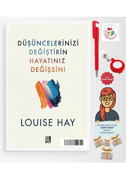 Maje Hediye+Düşüncelerinizi Değiştirin Hayatınız Değişsin(Louise L, Hay)Bireysel Gelişim-Akaşa