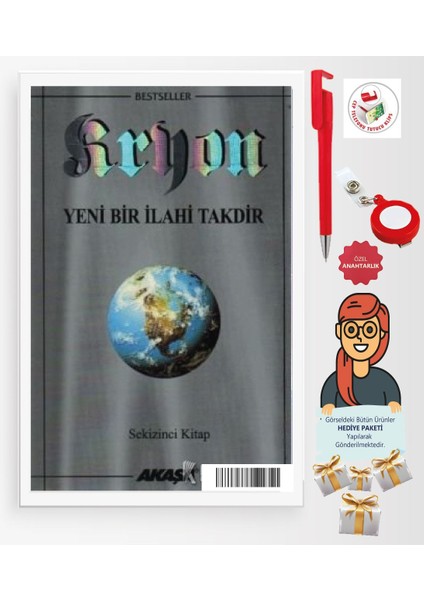 Maje Hediye+Kryon: 8, Kitap Yeni Bir Ilahi Takdir(Lee Carroll)-Bireysel Gelişim-Akaşa Kitap