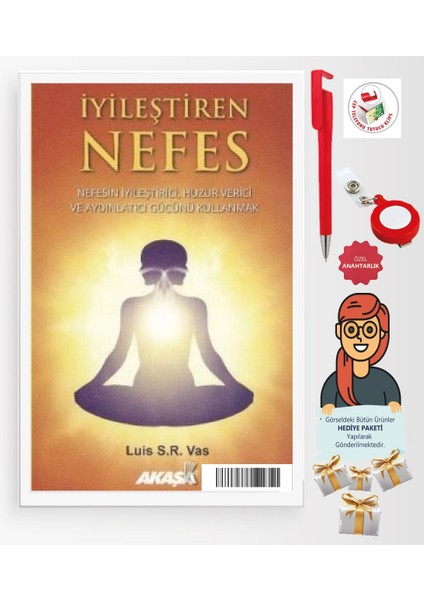 Maje Hediye+Iyileştiren Nefes(Luis S, R, Vas)-Bireysel Gelişim-Akaşa Kitap