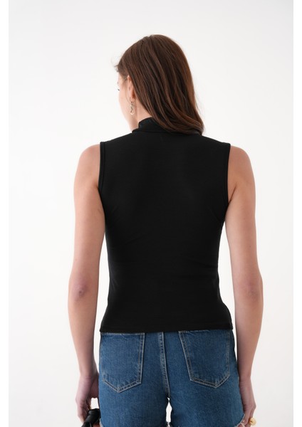 Kadın Krem Kolsuz Body / Bluz Tesettüre Uygun Q005K fırsatları