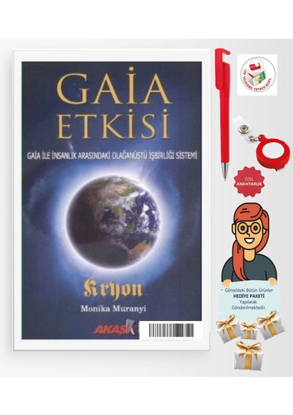Maje Hediye+Gaia Etkisi(Monika Muranyi)-Bireysel Gelişim-Akaşa Kitap
