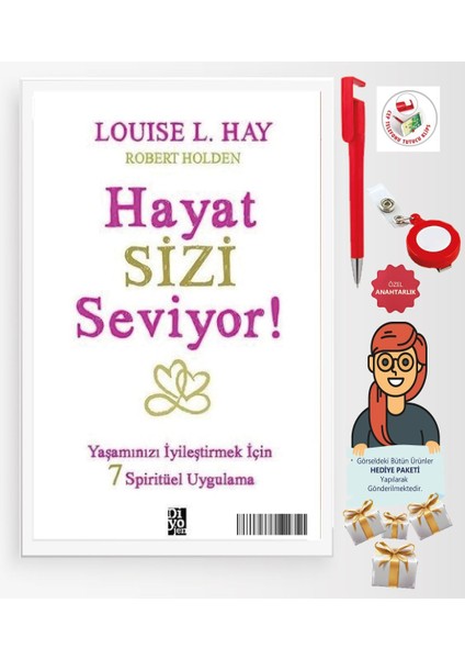 Maje Hediye+Hayat Sizi Seviyor!(Louise L, Hay)-Bireysel Gelişim-Akaşa Kitap