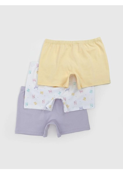 Lcw Kids Baskılı Kız Çocuk Boxer 3'lü (S5) fiyatları