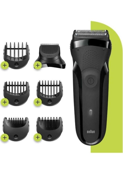 Series 3 300 Bt Blk 3’ü 1 Arada Tıraş Makinesi