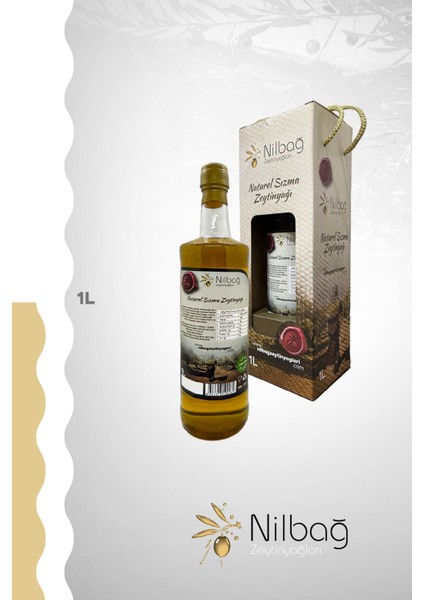 Ayvalık Naturel Sızma Zeytinyağı -Marasca 1lt