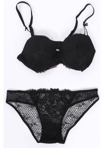 Kadın Balenli Destekli Push Up Sütyen Takımı indirimleri