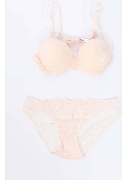 Kadın Balenli Destekli Push Up Sütyen Takımı fiyatları