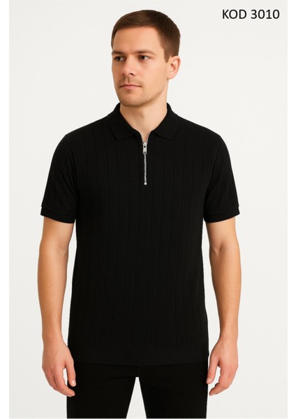 Erkek Fitilli Triko Tshirt 3010 fiyatları