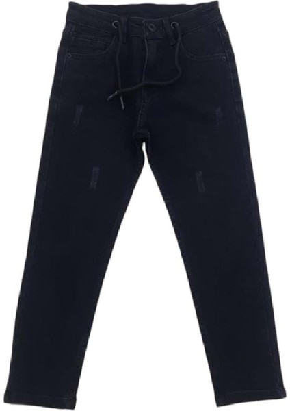 419399 Kot Pantolon 9Y,10Y,11Y,12Y Erkek - Siyah - 8-9 Yaş
