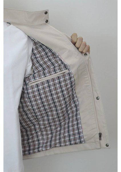 Fistan Store Erkek Hakim Yaka Klasik Kesim Rahat Kalıp Fermuar Çıtçıtlı Yazlık Keten Mont modelleri