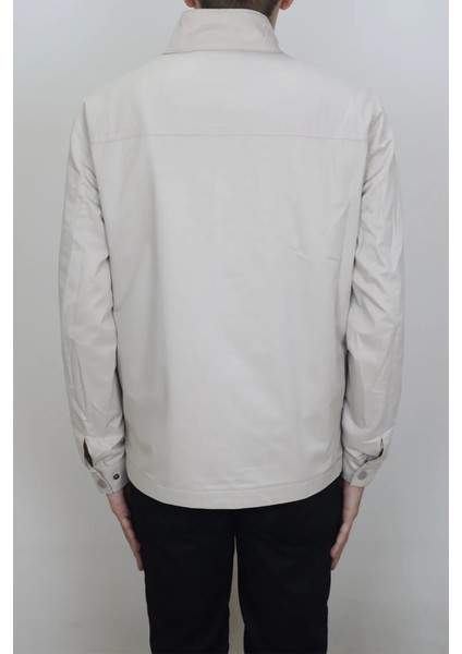 Fistan Store Erkek Hakim Yaka Klasik Kesim Rahat Kalıp Fermuar Çıtçıtlı Yazlık Keten Mont fırsatları