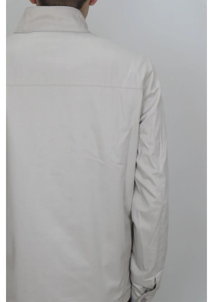 Fistan Store Erkek Hakim Yaka Klasik Kesim Rahat Kalıp Fermuar Çıtçıtlı Yazlık Keten Mont indirimleri