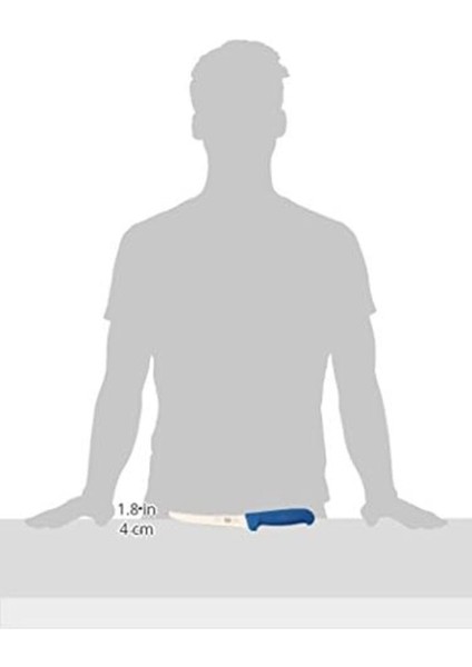 Victorinox 5.6502.15 15CM Mavi Kavisli Geniş Ağız Sıyırma Bıçağı (7611160509642) fiyatları