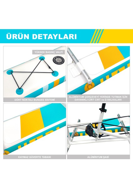 Portatif Şişme Deniz Bisikleti | Aqua Bike | Water Bike | Katlanabilir & Taşınabilir Model modelleri