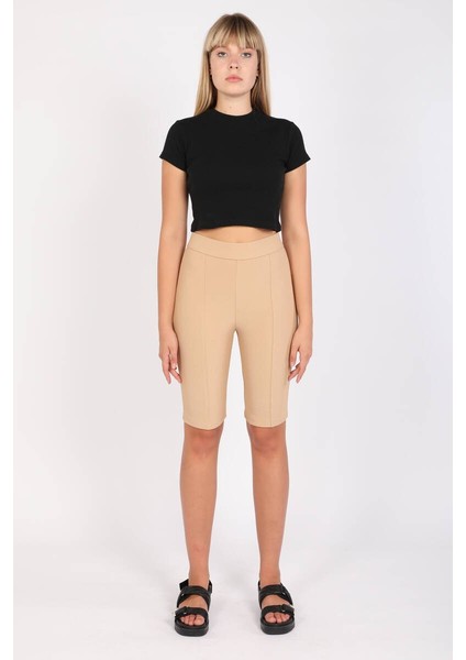 Kadın Bej Biker fırsatları