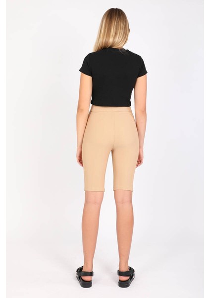 Kadın Bej Biker indirimleri