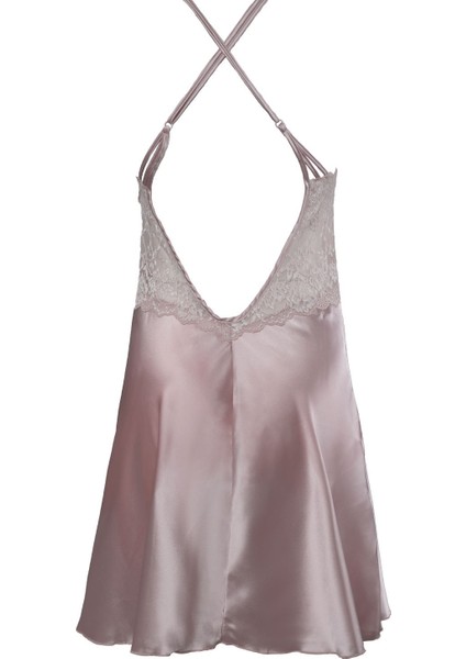 Kadın Midi Saten Gecelik Sabahlık Takım fiyatları