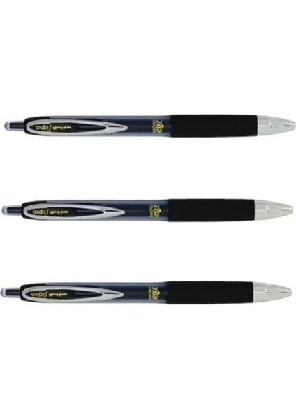 Uniball Signo 207 ( 1.0 ) Mekanik Jel Kalem Siyah ( Üç Adet ) fiyatları