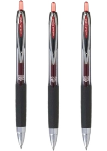 Uniball Signo 207 ( 1.0 ) Mekanik Jel Kalem Kırmızı ( Üç Adet )