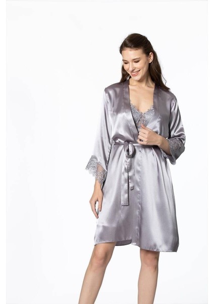 Pirre Cardin 6lı Dantelli Saten Çeyiz Seti