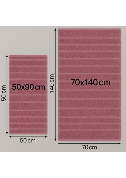 Banyo Havlu Seti 2'li Dalgalı modelleri