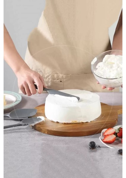 Silikon Mutfak Seti 6’lı, Isıya Dayanıklı Yanmaz Yapışmaz Silikon Spatula Seti 6 Parça Gri modelleri