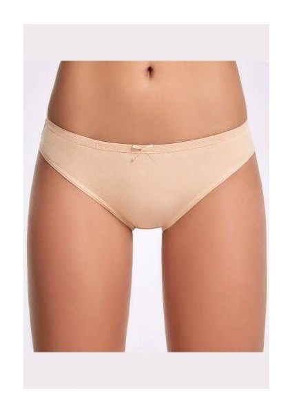 Fiyonklu Ten Kadın Bikini Külot 10 Adet