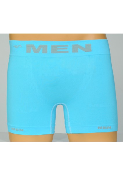 inkasol Erkek Dikişsiz Boxer 9005-1 Turkuaz