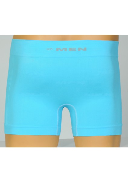 inkasol Erkek Dikişsiz Boxer 9005-1 Turkuaz