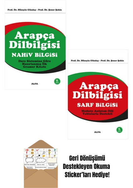 Arapça Dilbigisi 2 Kitap Set + Okuma Sticker'ları