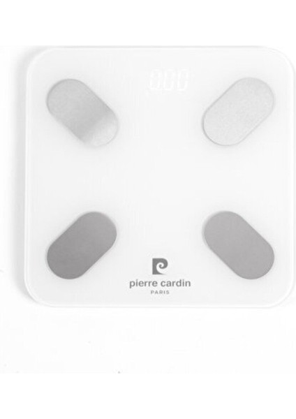 Yağ/Kas/Su Oranı Ölçümü Fonksiyonlu Akıllı Bluetooth Baskül Pc-B30001