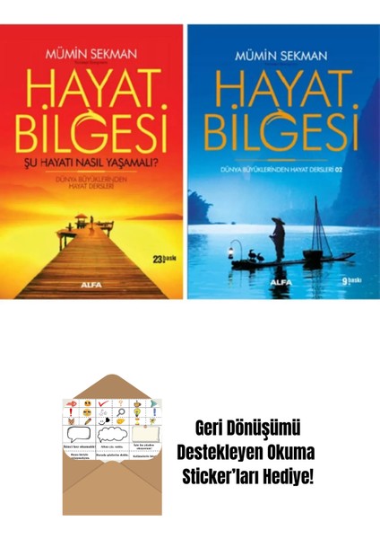 Hayal Bilgesi Daha Büyüklerden Hayat Dersleri 2 Kitap Set + Okuma Sticker'ları
