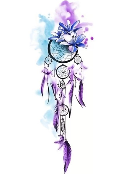 Düş Kapanı Figürlü Geçici Mini Dövme Tattoo