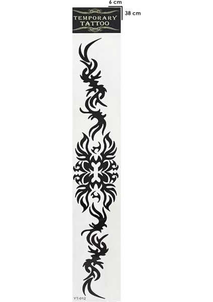 Geçici Bel ve Bacak Dövme Tattoo