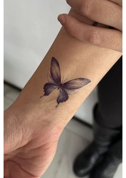 Kelebek Figürlü Geçici Mini Dövme Tattoo