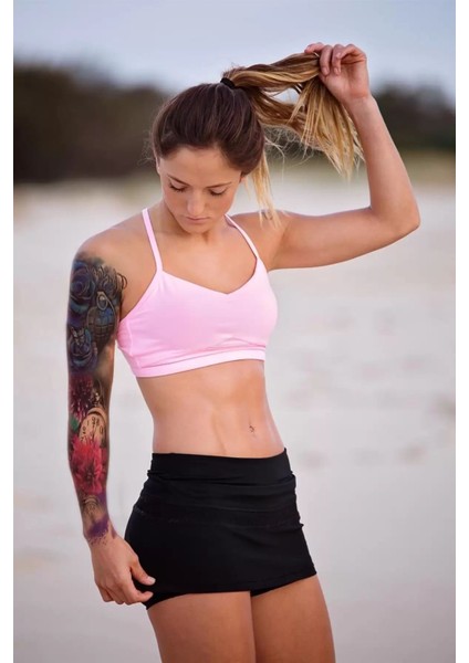 Çiçek ve Saat Geçici Kol Dövme Tattoo