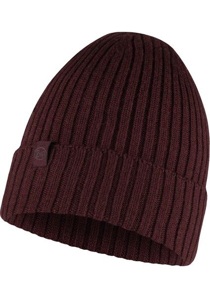 Knıtted Hat Norval Bere BUF.124242.632 Maroon