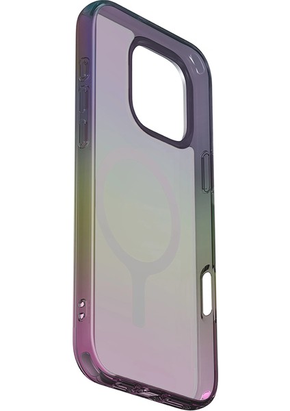 iPhone 16 Pro Uyumlu Iridescia Magsafe Destekli Şeffaf Kılıf