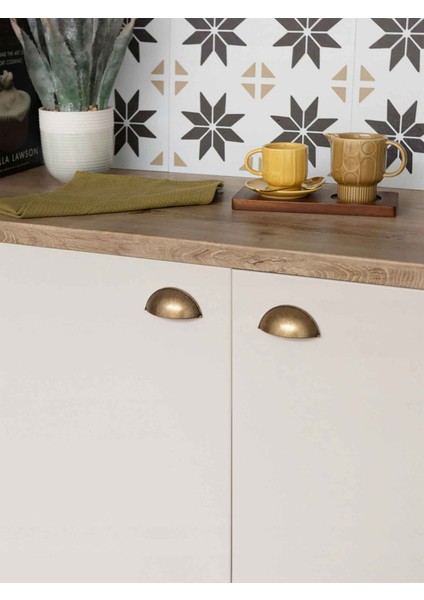 276-8350 Kendinden Yapışkanlı Mat Kum Krem Folyo ( 67 cm x 2 mt )